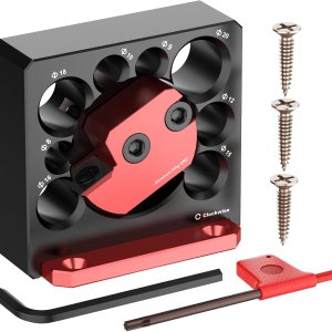 Twotrees – Kit de plantilla para hacer clavijas, cortador de clavijas ajustable métrico de 0.315 in a 0.787 in, pasador de fresado eléctrico, barra Twotrees – Kit de plantilla para hacer clavijas, cortador de clavijas ajustable métrico de 0.315 in a 0.787 in, pasador de fresado eléctrico, barra