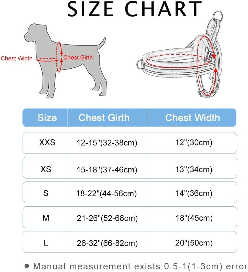 Didog – Arnés chaleco de franela suave acolchado para perro, a prueba de escapeajuste rápido, correa reflectante para perro, fácil para caminar