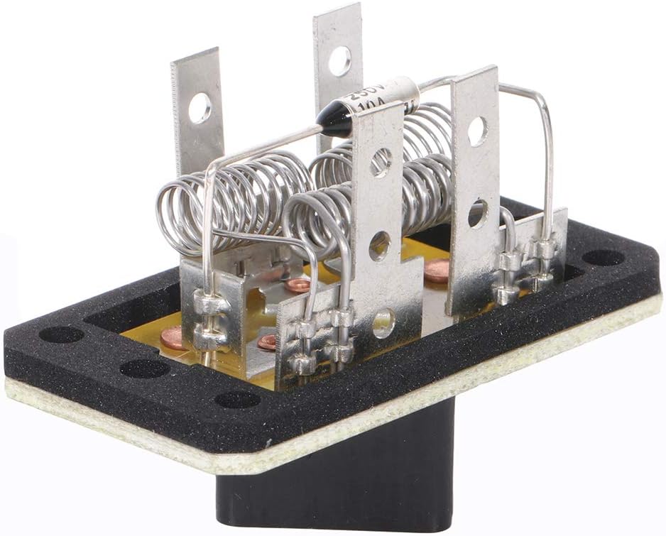 SCITOO Ventilador de calentador de aire acondicionado, ventilador HVAC y motor resistor apto para 1996-2007 para Ford Taurus 1996-2005 para Mercury