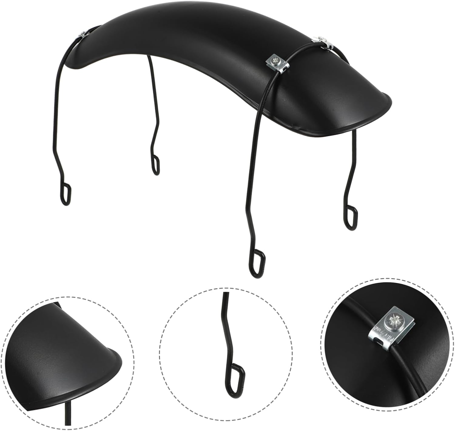 Vaguelly motor trasero ajustable bicicleta de carretera motor trasero moto universal barro aletas guardabarros para motocicleta rueda delantera