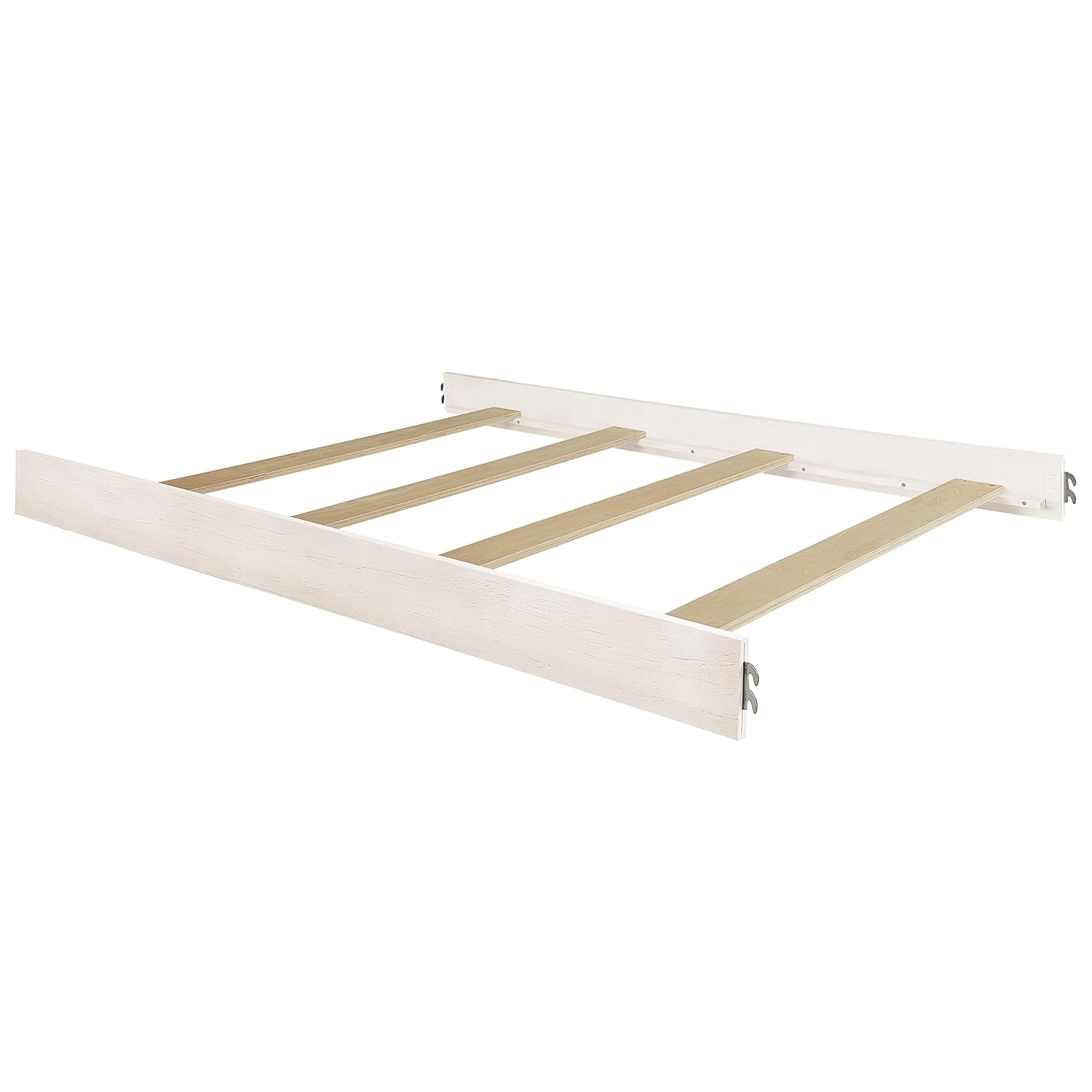 Evolur Riel de cama universal convertible de madera para cuna de tamaño completo