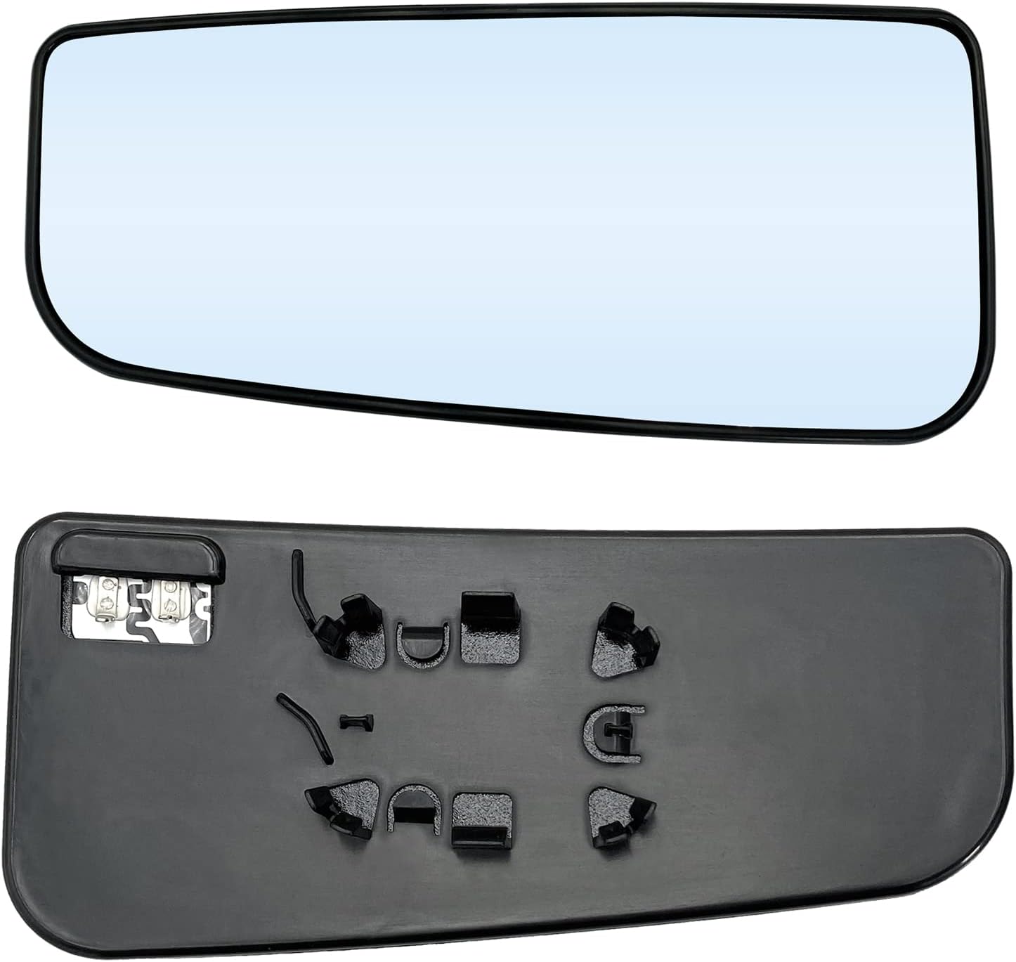 Espejo inferior calefactado para el lado izquierdo del conductor para Ford F150 F250 F350 F450 F550 Super Duty Espejo de camión de visión lateral