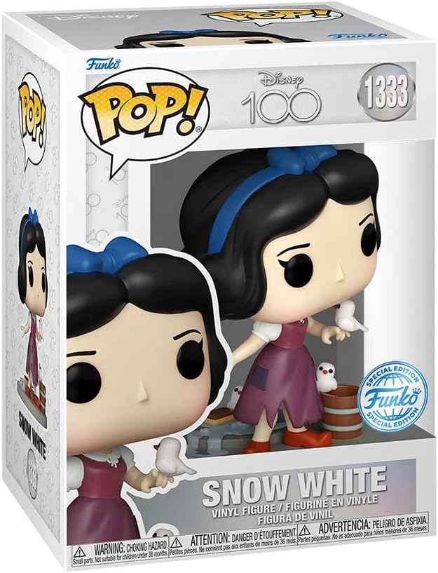 Funko Disney 100 Blancanieves y los siete enanitos 1937 Blancanieves en trapos