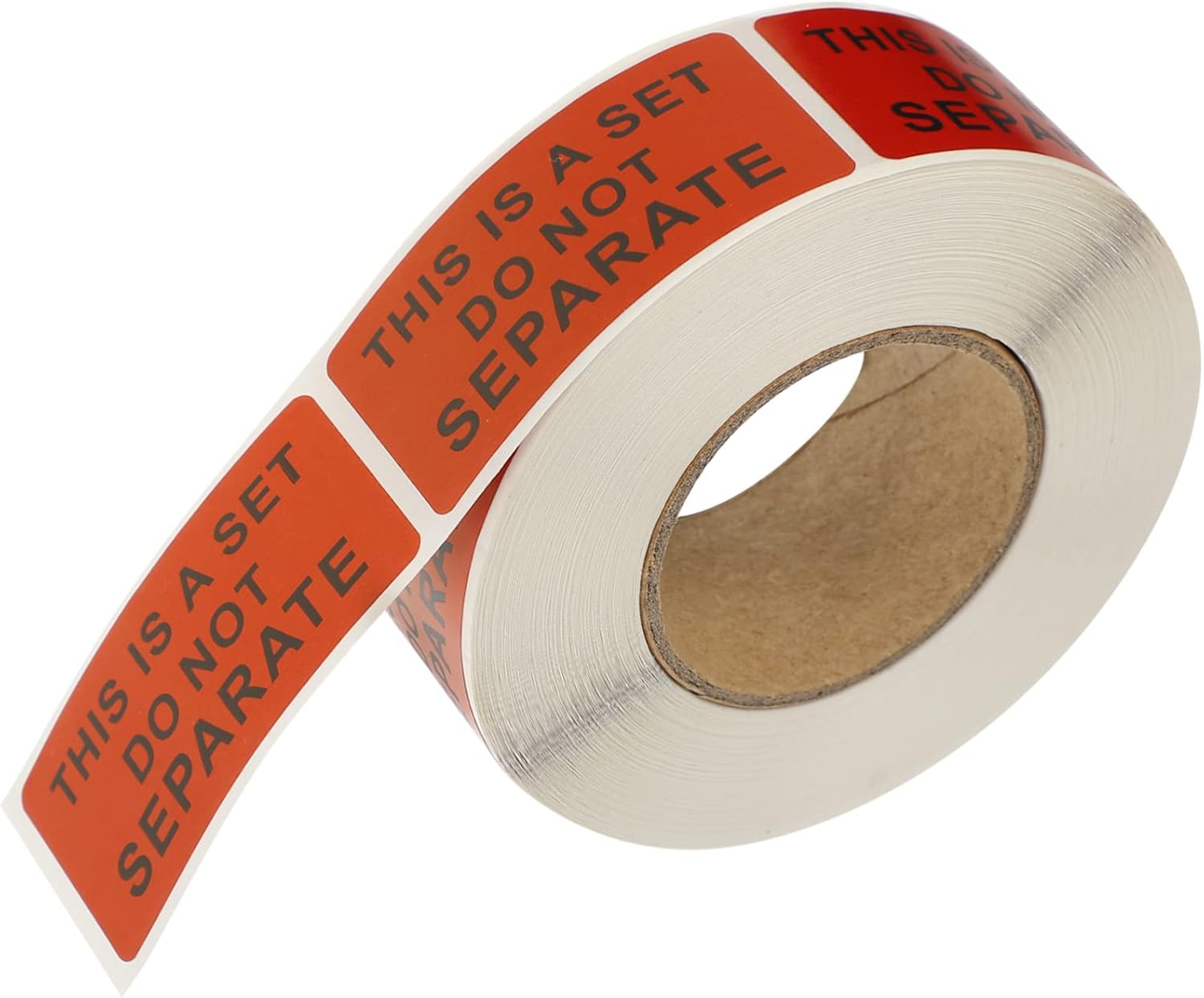 SEWACC 2 Rolls Set do not Remove Label do not Bend Stickers do not Separate Stickers Shipping Warning Sticker Warning Label Stickers Shipping