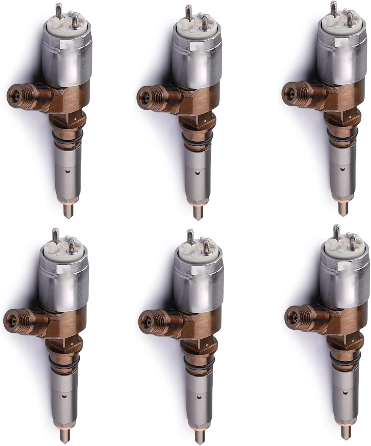 Nuevo inyector común del carril 321-0990 2645A743 compatible con Caterpillar CAT C6.6 motor diesel Perkins