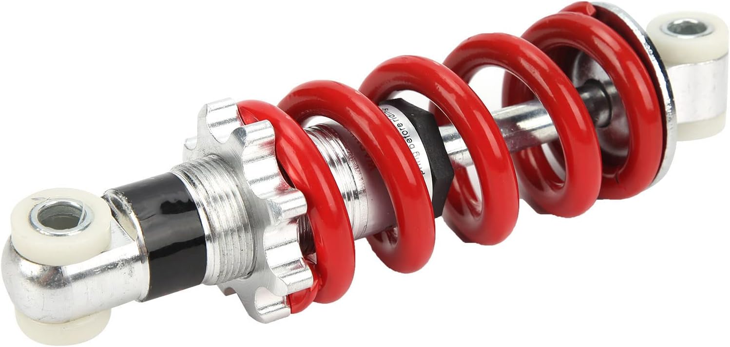 Amortiguadores de 5.91 pulgadas, 750 libras, amortiguador de suspensión universal para motocicleta eléctrica, ciclomotor, mini motocicleta