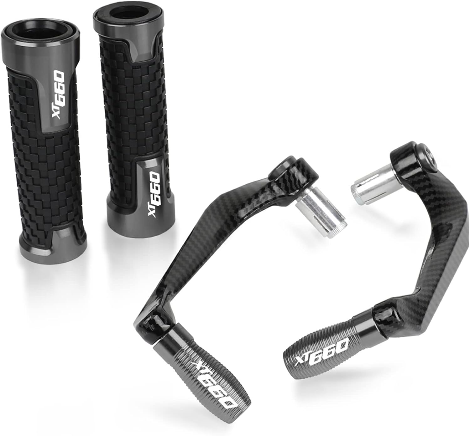Handlebar Grips for Yamaha XT660 XT 660 XT660 X R 2004-2017 Motorcycle Handlebar Grips Guard Brake Clutch Levers Anti-Skid Handle Grips Handle