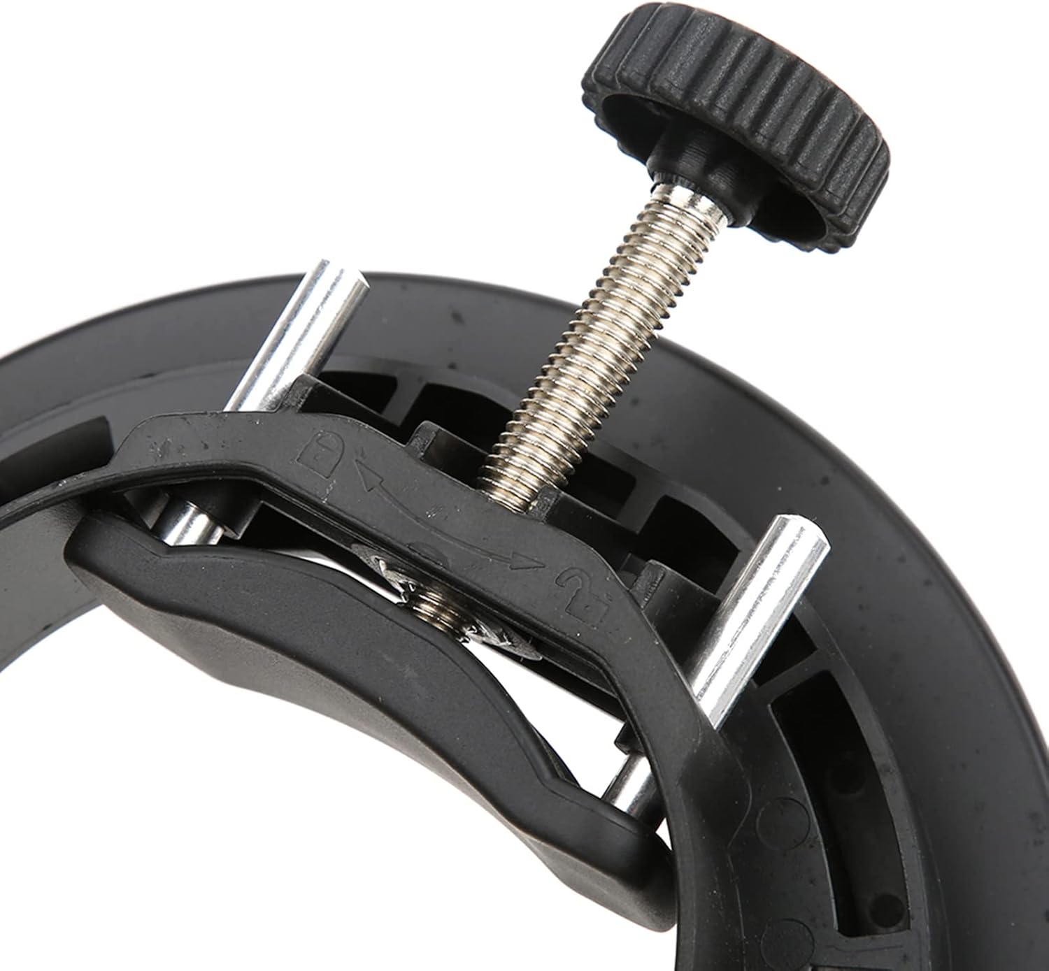 Soporte de mano con forma de soporte con agarre de mano para Bowens Mount Speedlite Flash Softbox Reflector Photo Studio Accesorios