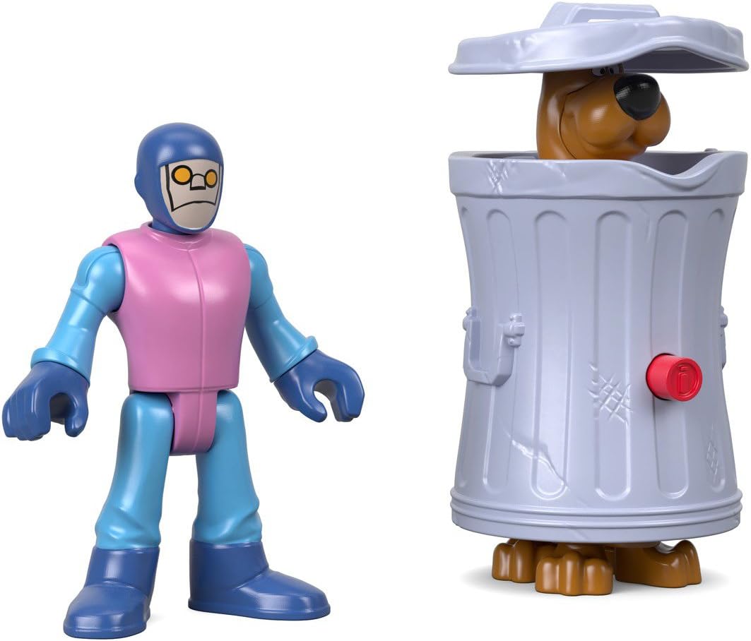 Fisher-Price Imaginext Scooby-Doo Ocultar Scooby & Funland Robot – Figuras, multicolor