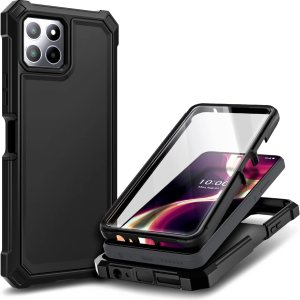 NZND Funda para Boost Mobile Celero 5G Plus 2023 de 7.0 pulgadas (solo versión grande) con protector de pantalla incorporado, funda protectora de NZND Funda para Boost Mobile Celero 5G Plus 2023 de 7.0 pulgadas (solo versión grande) con protector de pantalla incorporado, funda protectora de