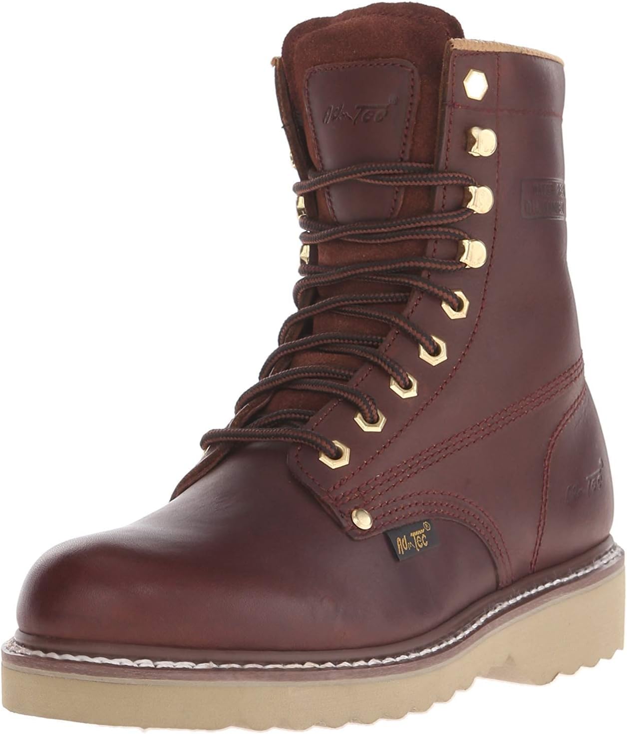 AdTec – Botas de granja para hombre, 8 pulgadas, talla M
