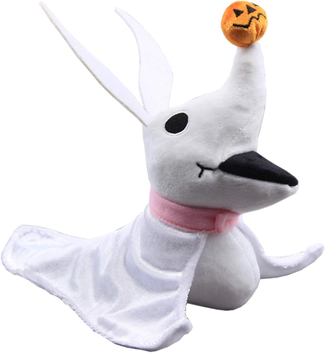 uiuoutoy Pesadilla antes de Navidad, juguetes Calabaza King Jack Skellington & Zero Muñecos de peluche (cero 8 pulgadas)