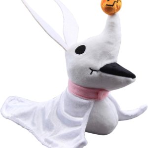 uiuoutoy Pesadilla antes de Navidad, juguetes Calabaza King Jack Skellington & Zero Muñecos de peluche (cero 8 pulgadas) uiuoutoy Pesadilla antes de Navidad, juguetes Calabaza King Jack Skellington & Zero Muñecos de peluche (cero 8 pulgadas)