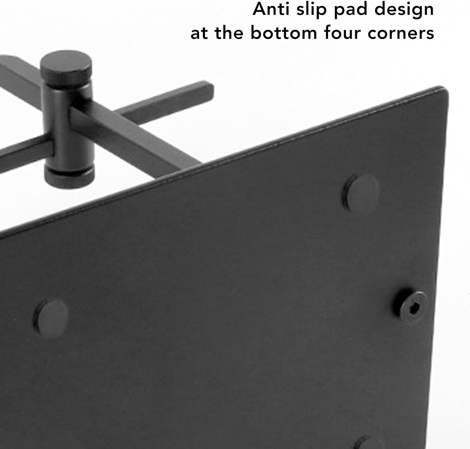 Atyhao Soporte para gotero de estación de café, con soporte ajustable de aleación de aluminio, cafetera de goteo con filtro de acero inoxidable