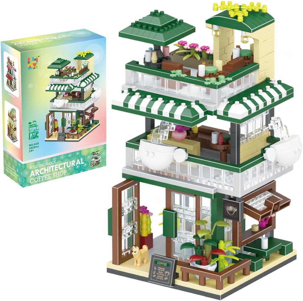 Mini juguetes de bloques de construcción de casa, más de 1000 piezas de bloques de construcción en miniatura para adultos y niños mayores de 14