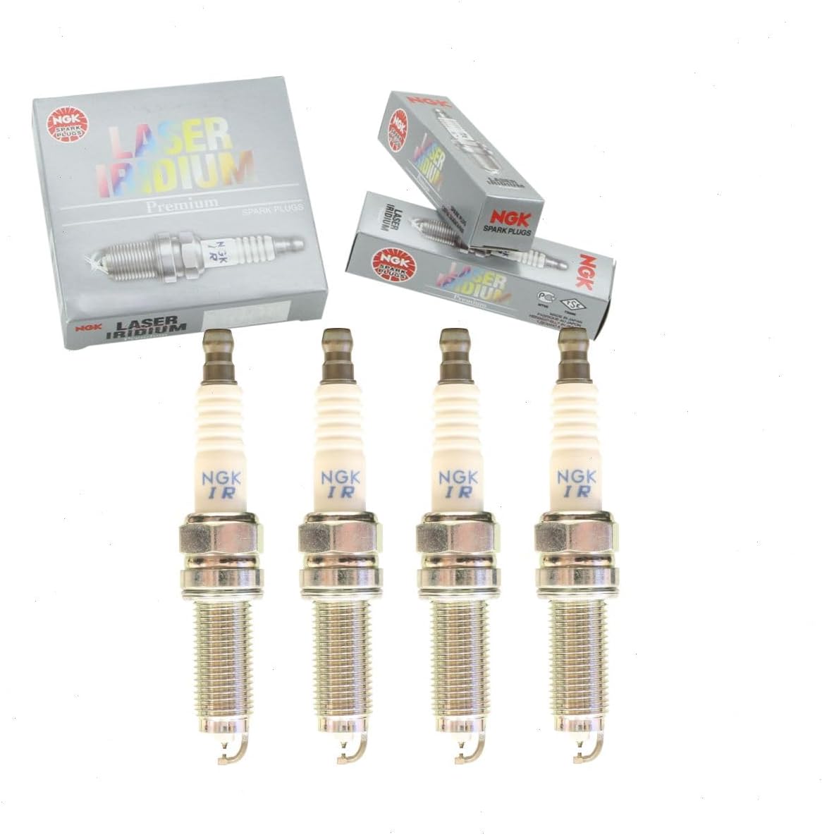4 bujías de iridio láser NGK compatibles con Honda HR-V 1.8L L4 2016-2020