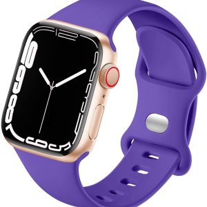 Silicona de alta calidad compatible con Apple Watch Band de 1.772 pulgadas, 1.732 pulgadas, 1.654 pulgadas, 1.614 pulgadas, 1.575 pulgadas, 1.496 Silicona de alta calidad compatible con Apple Watch Band de 1.772 pulgadas, 1.732 pulgadas, 1.654 pulgadas, 1.614 pulgadas, 1.575 pulgadas, 1.496