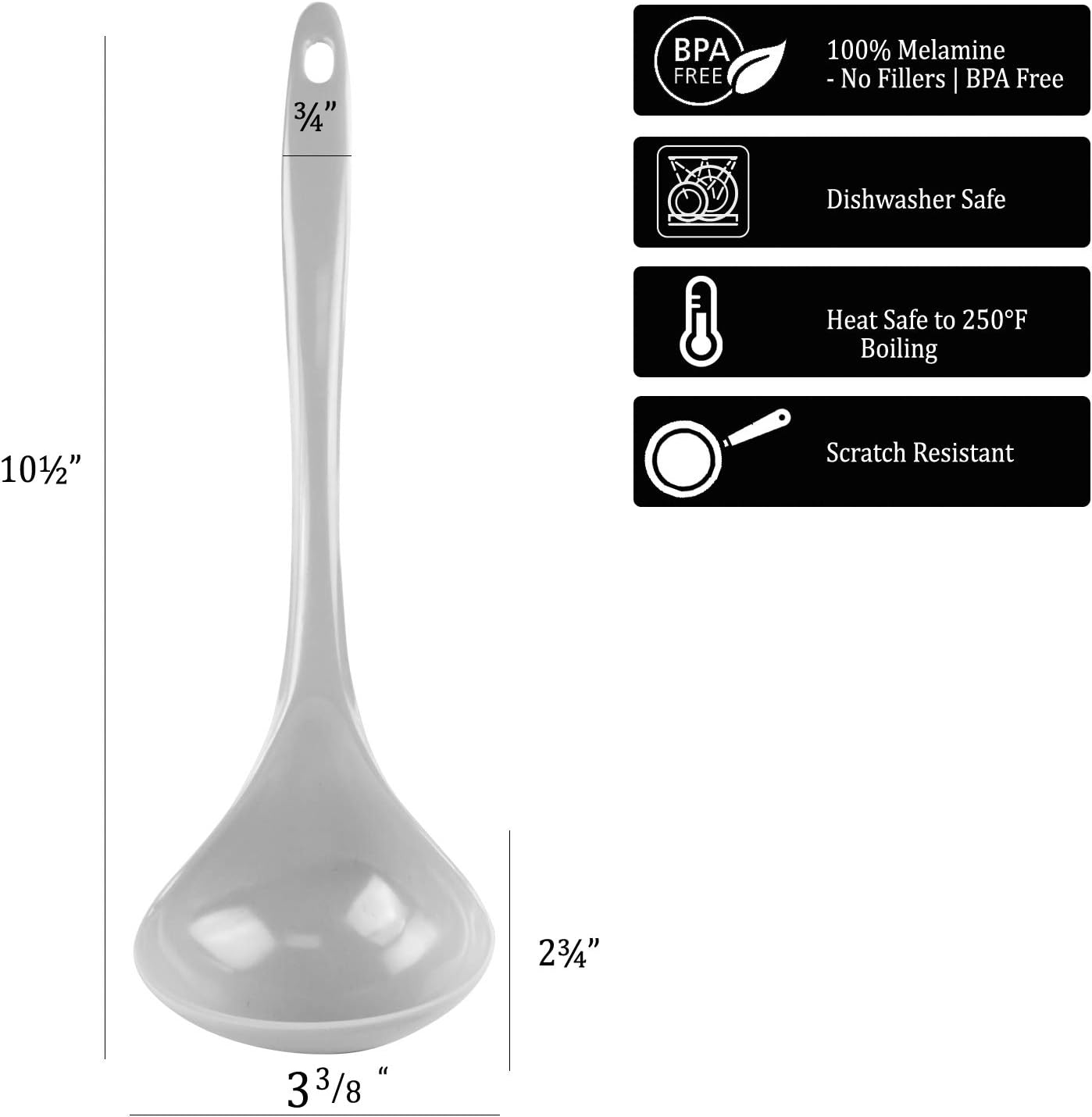 Reston Lloyd Calypso Basics – Cucharón de melamina 100%