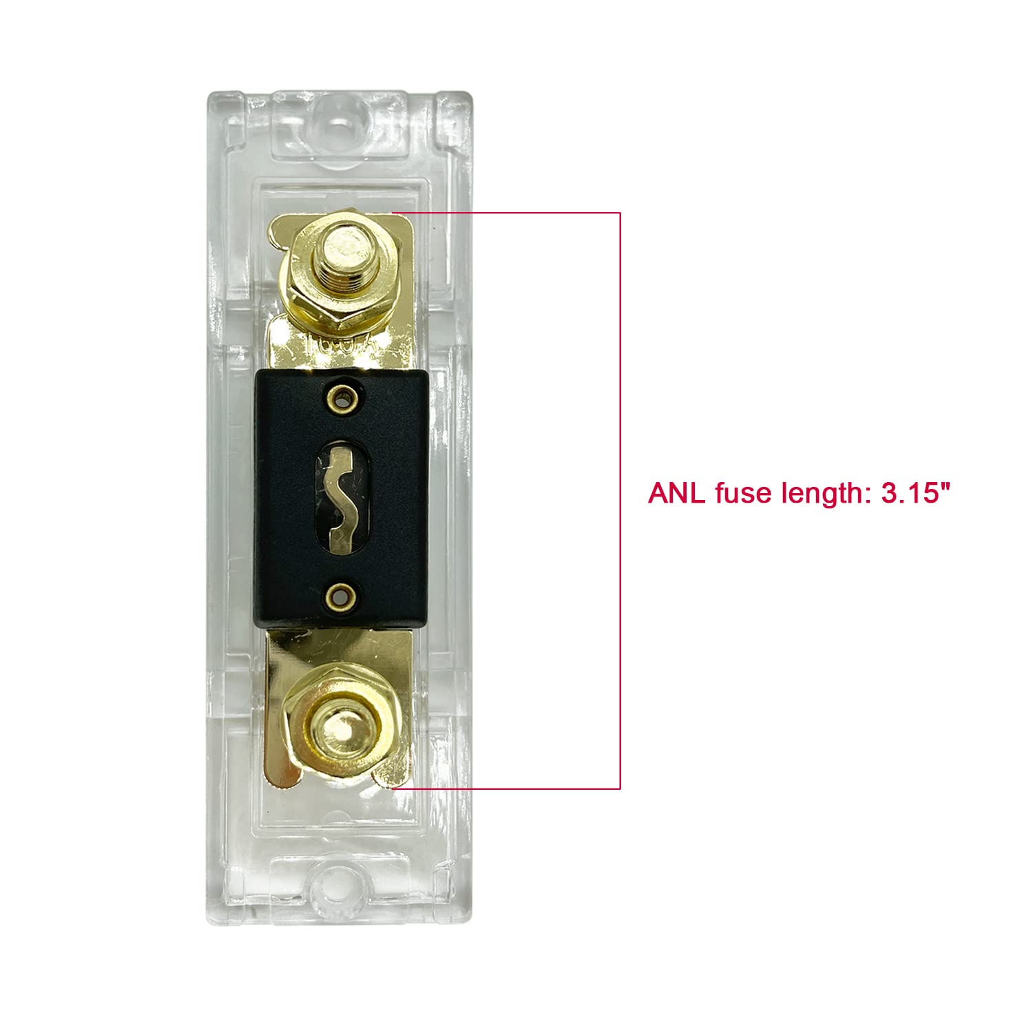 irhapsody Kit de portafusibles ANL de 200 amperios, paquete de 3