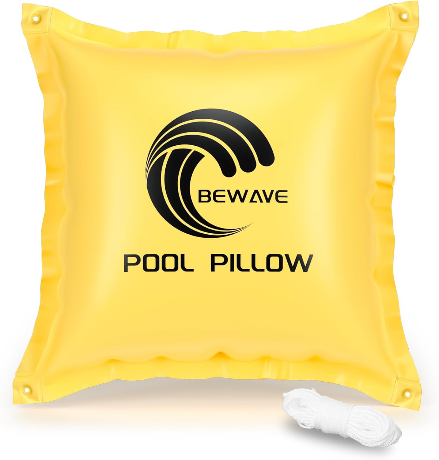 Almohadas de piscina para piscina sobre el suelo, 4 x 4 pies, ultra gruesas y resistentes al frío, almohada de aire de piscina para el invierno,
