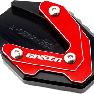 Para Suzuki para GIXXER 250 SF 150 125 para SF250 para SF150 2022 Accesorios motocicleta Soporte lateral de aluminio Extensión Soporte Placa de Para Suzuki para GIXXER 250 SF 150 125 para SF250 para SF150 2022 Accesorios motocicleta Soporte lateral de aluminio Extensión Soporte Placa de