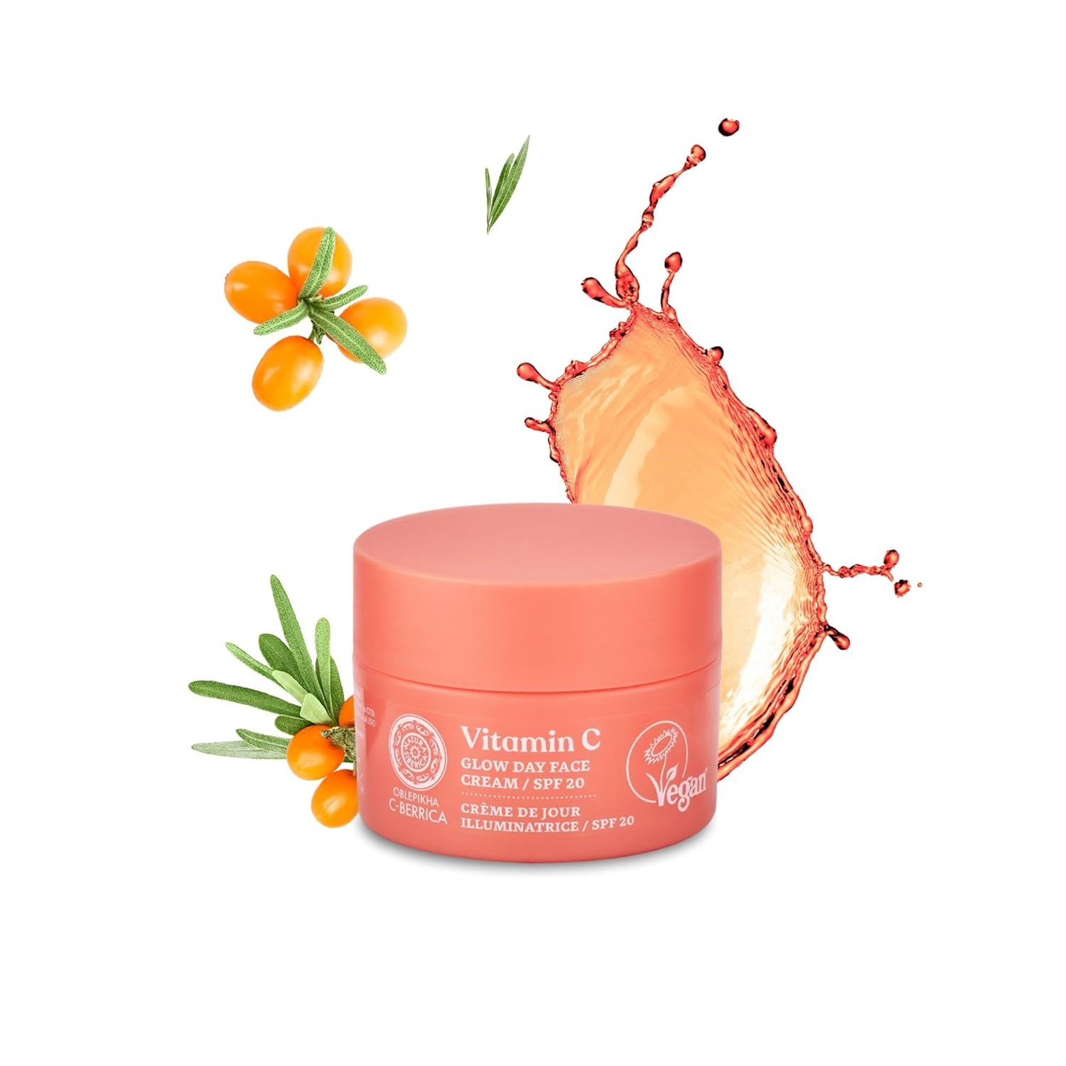 C Berrica Glow Day Crema Facial SPF 20, 50 ML