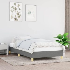Marco de cama gris oscuro, marco de cama grande de hotel, marco de cama grande princesa, base de cama tamaño King, camas para niñas, muebles de Marco de cama gris oscuro, marco de cama grande de hotel, marco de cama grande princesa, base de cama tamaño King, camas para niñas, muebles de
