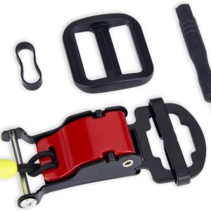 Kit de hebilla de liberación rápida para casco, adaptador de casco de trinquete de acero inoxidable para correa de barbilla de hasta 1 pulgada, Kit de hebilla de liberación rápida para casco, adaptador de casco de trinquete de acero inoxidable para correa de barbilla de hasta 1 pulgada,