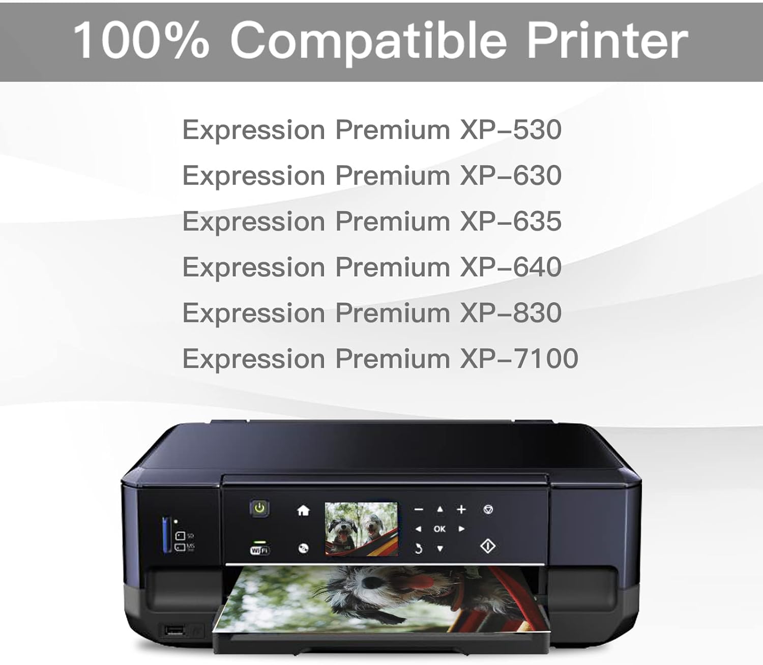 BeOne Remanufactured Ink Cartridges Replacement for Epson 410XL 410 XL T410 T410XL to Use with Expression XP-7100 XP-830 XP-640 XP-630 XP-530 XP-635