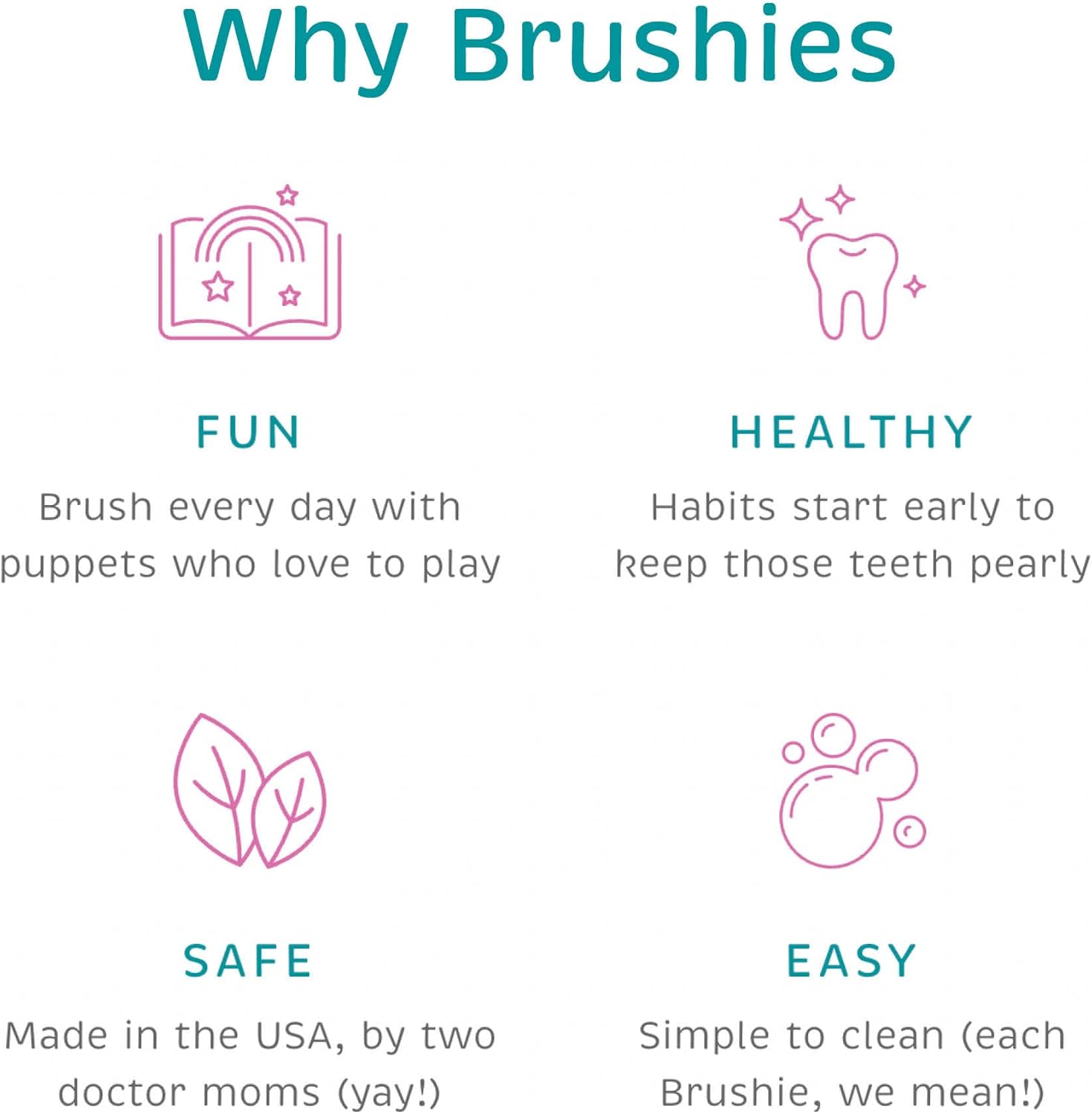 The Brushies Willa The Whale – Cepillo de dientes para niños pequeños, artículo dental, cuidado de dientes y encías juveniles, edades de 4 semanas a