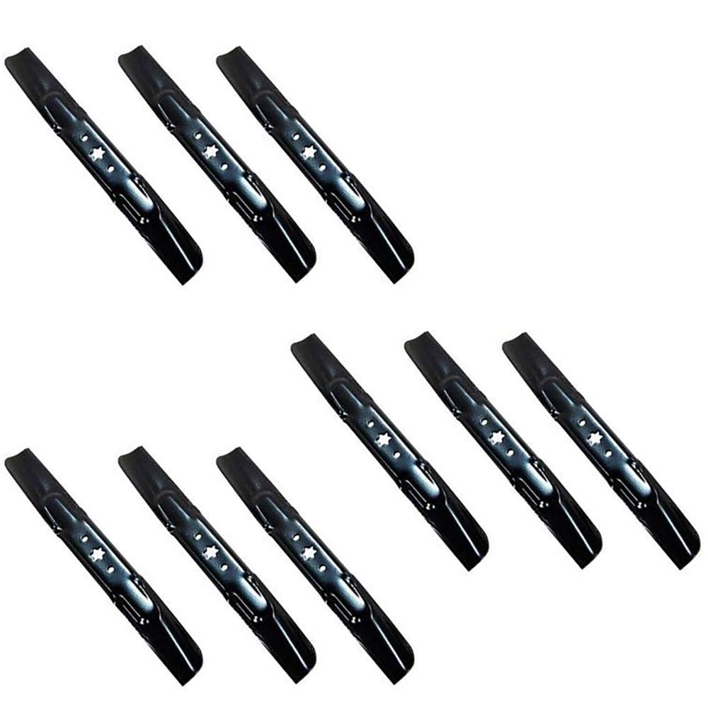 9 cuchillas para Cub Cadet 942-05056A para MTD 942-05056 RZT L54 RZT 742-05056A