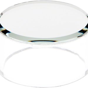 Plymor Elevador cilíndrico de acrílico transparente con espejo superior, 1 pulgada de alto x 2 pulgadas de profundidad (paquete de 12) Plymor Elevador cilíndrico de acrílico transparente con espejo superior, 1 pulgada de alto x 2 pulgadas de profundidad (paquete de 12)