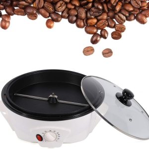 Tostador de granos de café comercial de 110 V 1200 W, máquina eléctrica de tostado de granos de café, nueces, maní, anacardos, tostador de granos de Tostador de granos de café comercial de 110 V 1200 W, máquina eléctrica de tostado de granos de café, nueces, maní, anacardos, tostador de granos de