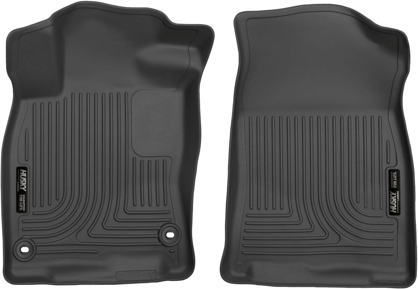 Husky Liners – Alfombrillas de piso X-act Contour  Compatible con Honda Civic CoupeSedán 2016 – 2021, Civic Hatchback 2017 – 2021, Insight 19-21