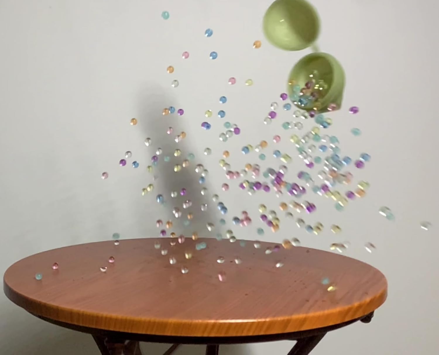 Globo de agua con cuentas de gel, cuentas de agua de carga manual para disfrute visual, lanzamiento directo con gotas de agua, perfecto para peleas
