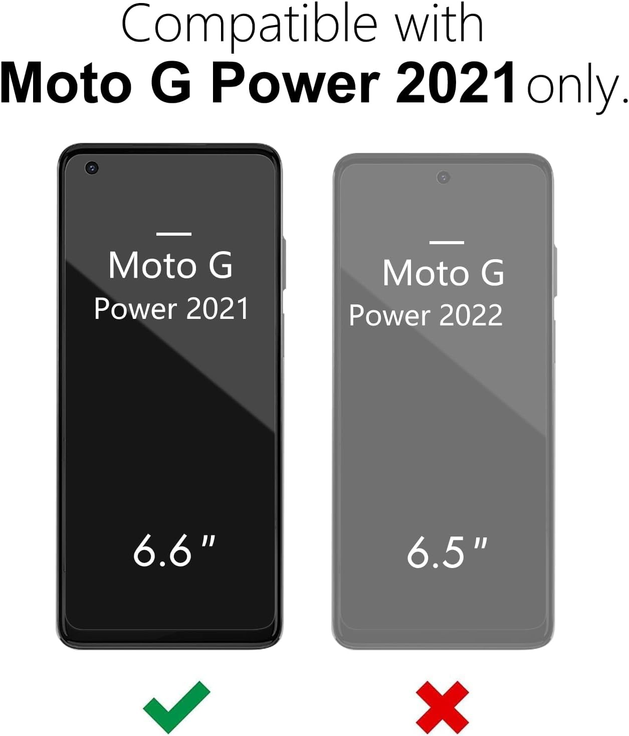 oakxco Funda para teléfono Motorola Moto G Power 2021 de silicona líquida, fina y delgada de gel de goma suave TPU cubierta simple para mujeres y