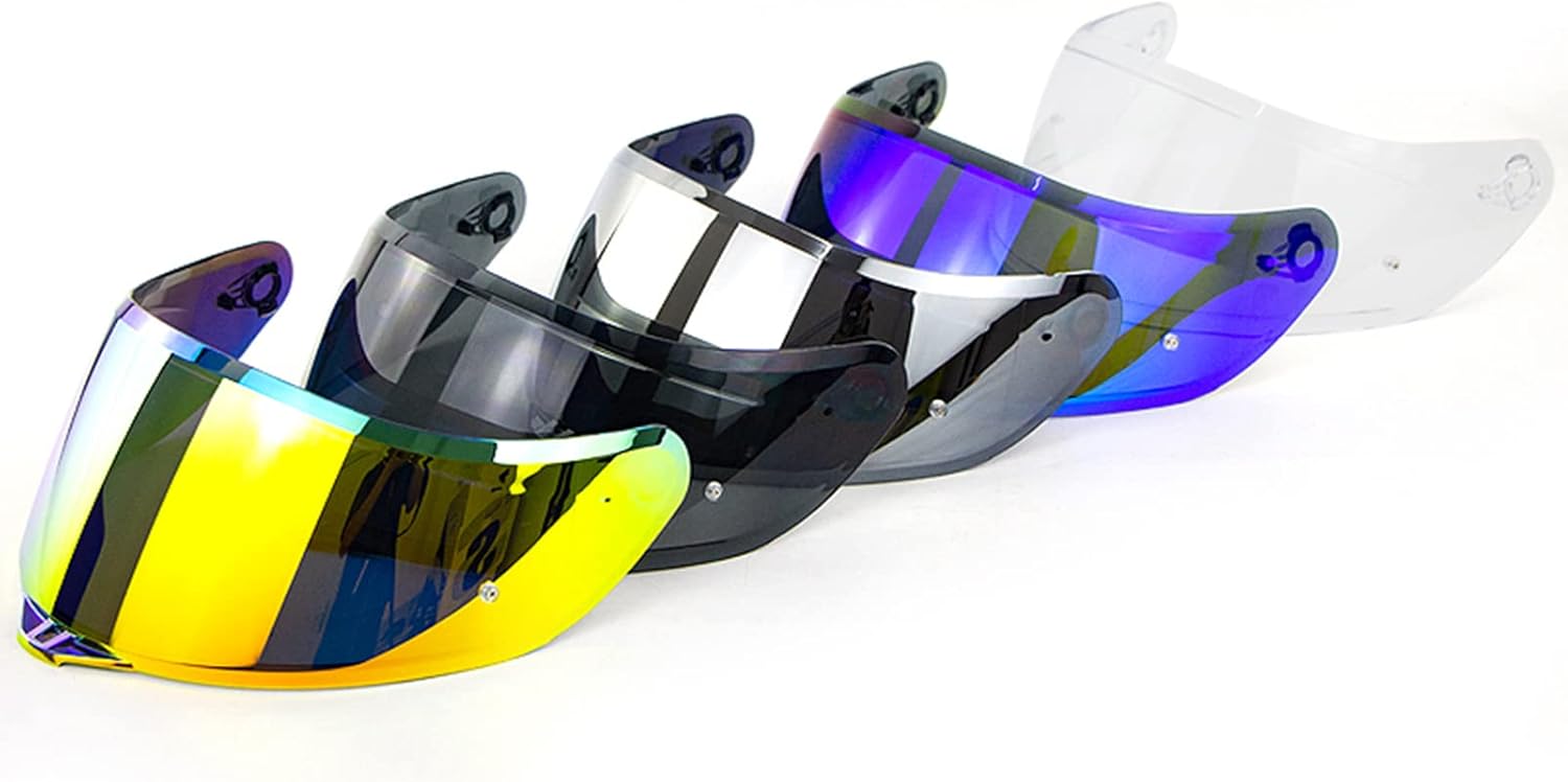 Reemplazo de visera de casco para AGV K1 K3SV K5 casco de cara completa motocicleta escudo viento casco lente