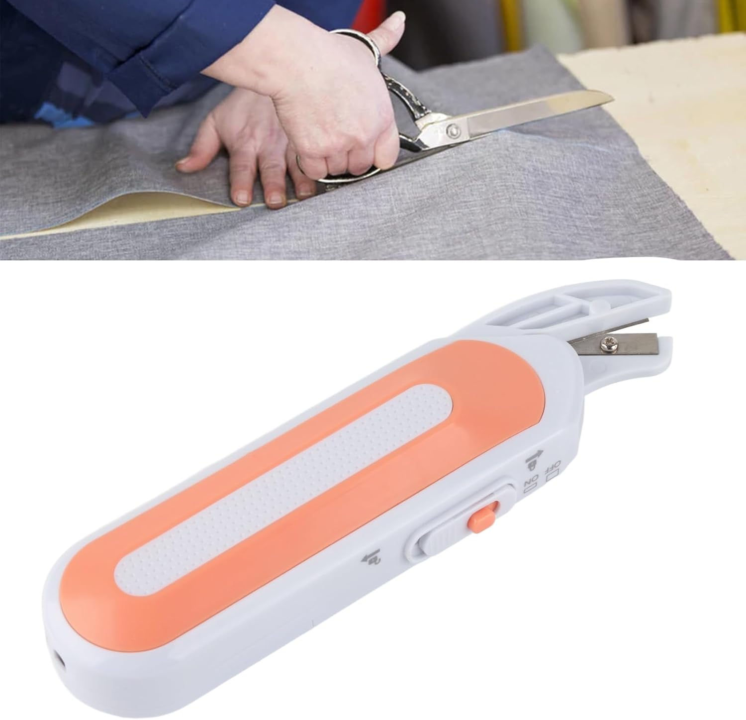 Tijeras eléctricas inalámbricas Mini Blis Cuchillas Fuente de alimentación Fuente de alimentación Dual Soporta ABS de metal pequeño portátil