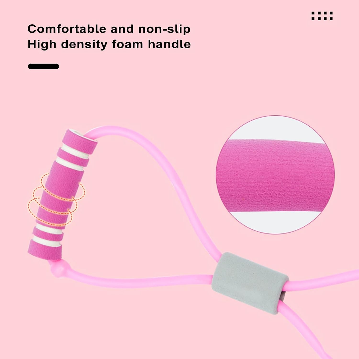 Figura 8 banda de resistencia, bandas de resistencia para mujeres y hombres, banda de resistencia de 8 formas para brazo, expansor de pecho, cuerda