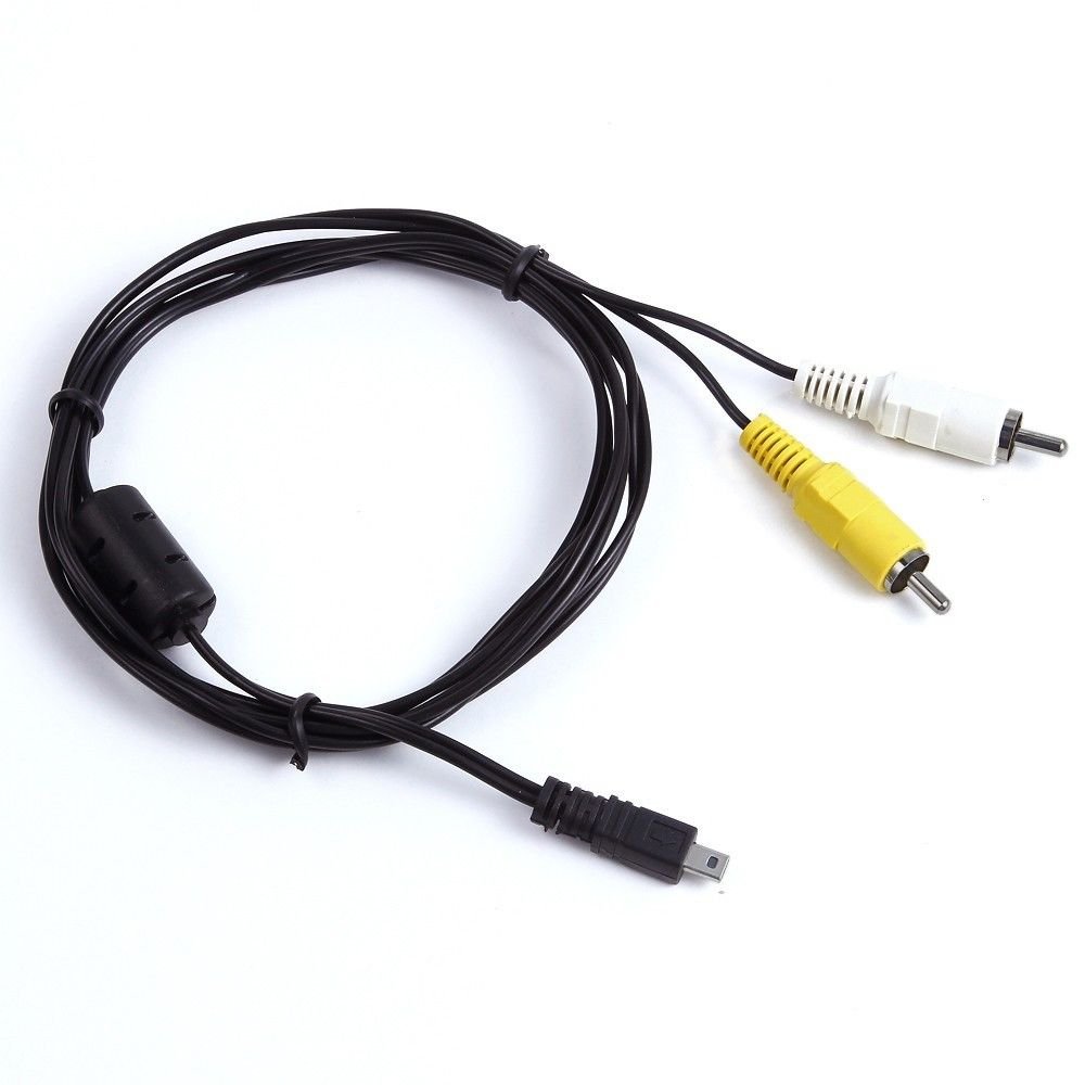 MaxLLTo Cable de datos USB SYNC+AV AV TV cable para cámara Nikon Coolpix L820 S210 L25 P7000