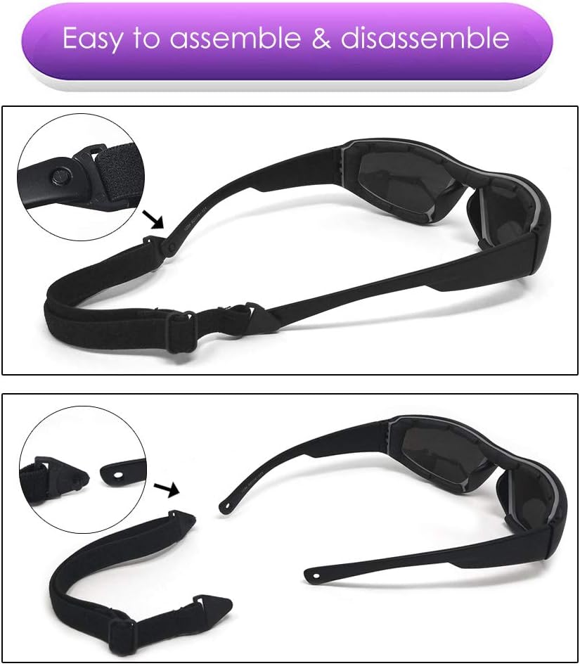 Teraise – Gafas de esquí de seguridad para motocicleta