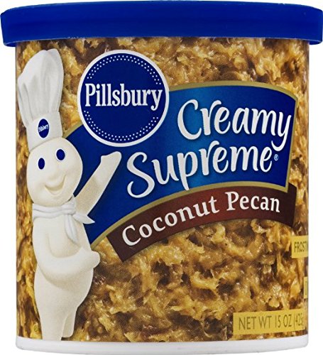 Pillsbury Creamy Supreme – Glaseado de nuez de coco 15 onzas (paquete de 3)