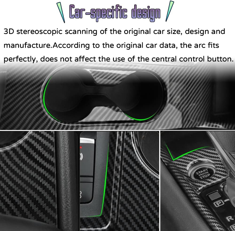 Accesorios interiores personalizados, 1 unidad para Nissan Altima 2019, 2020, 2021, 2022 2023, cubierta de consola central de ABS, caja de cambios,