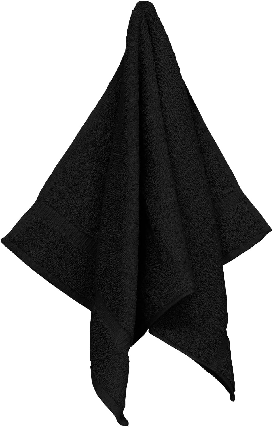 Toalla de mano con monograma, regalo personalizado, 16 x 30 pulgadas, extra absorbente, 100% algodón turco, acabado de rizo suave, para baño, cocina