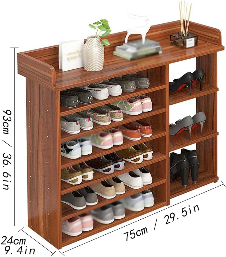 Estante de Zapatos – Zapatero grande organizador de zapatos para el hogar, cocina, vajilla, sala de estar, dormitorio, pasillo, cambiador de zapatos