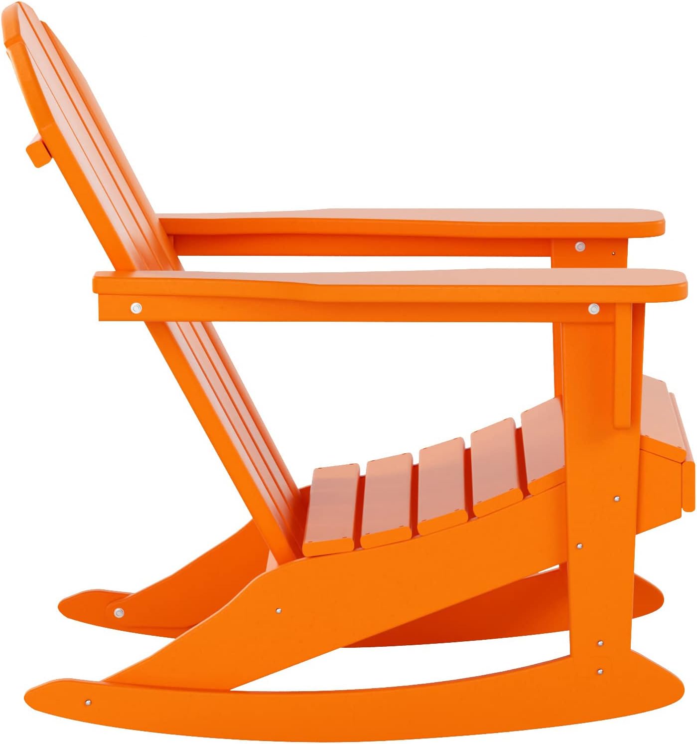 WestinTrends Malibu – Juego de 2 sillas mecedoras para exteriores, para todo tipo de clima, de madera de polietileno, porche, patio, silla mecedora