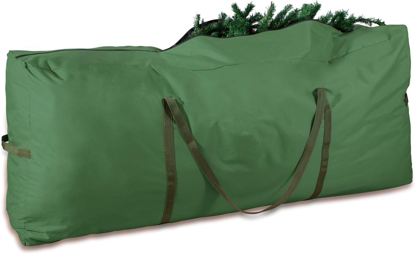 Bolsa de almacenamiento grande y resistente para árbol de Navidad, se adapta a árboles desmontados de hasta 9 pies, 65 x 15 x 29 pulgadas, bolsa de