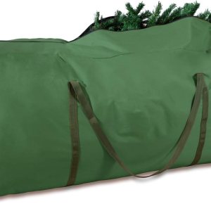 Bolsa de almacenamiento grande y resistente para árbol de Navidad, se adapta a árboles desmontados de hasta 9 pies, 65 x 15 x 29 pulgadas, bolsa de Bolsa de almacenamiento grande y resistente para árbol de Navidad, se adapta a árboles desmontados de hasta 9 pies, 65 x 15 x 29 pulgadas, bolsa de