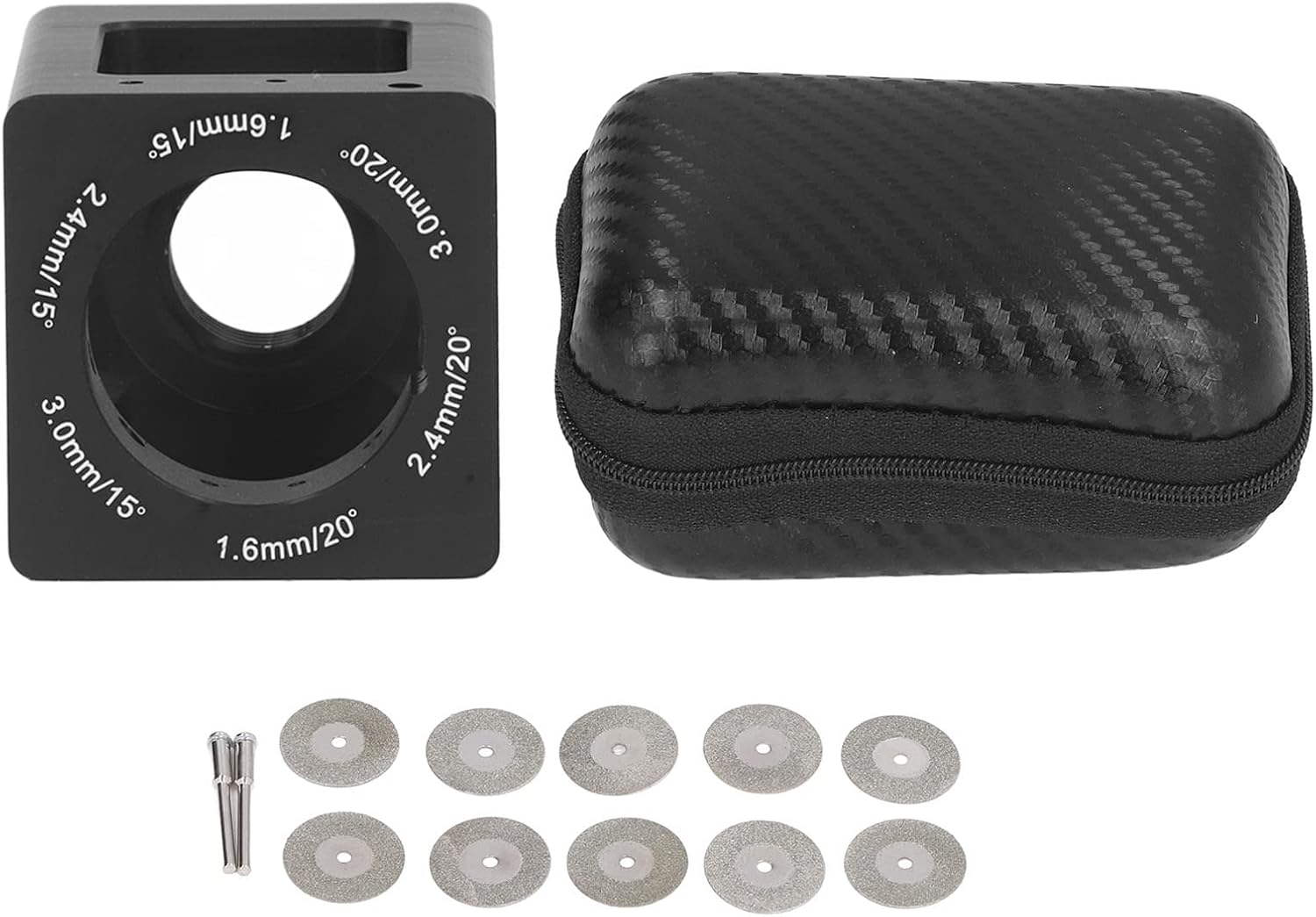 Afilador de tungsteno, molinillos de varillas de tungsteno, herramientas de cabeza de amoladora, herramienta de soldadura TIG con 10 varillas de