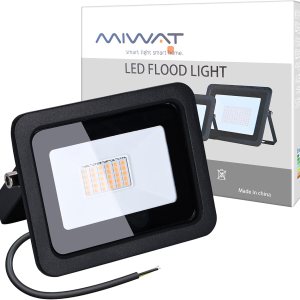 MIHEAL Foco de luz de inundación LED ultrafino de 10 W, 20 W, 30 W, 50 W, 100 W, lámpara de búsqueda LED, reflectores de 110 V para jardín al aire MIHEAL Foco de luz de inundación LED ultrafino de 10 W, 20 W, 30 W, 50 W, 100 W, lámpara de búsqueda LED, reflectores de 110 V para jardín al aire